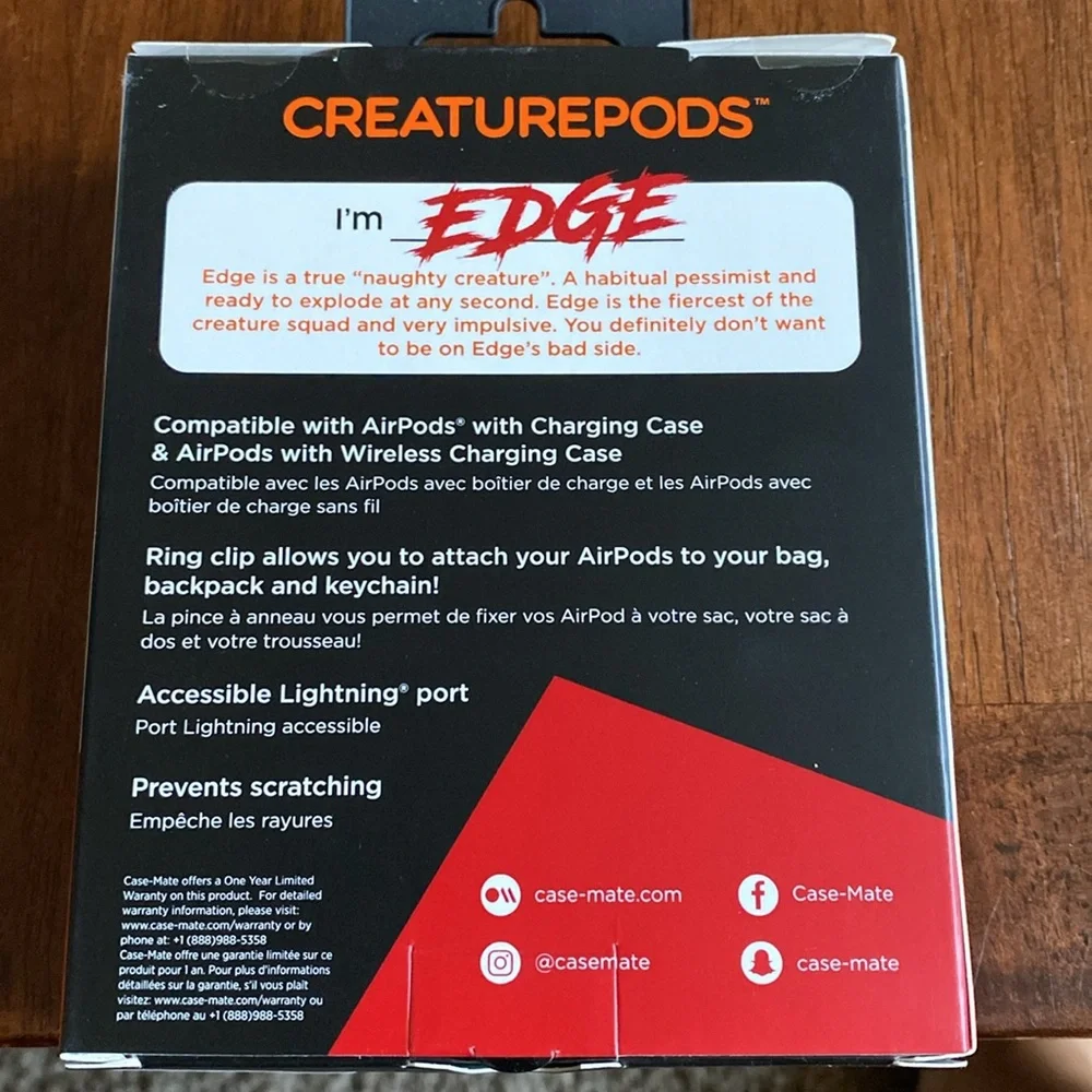 Case mate creaturepods. New! Case for AirPods.